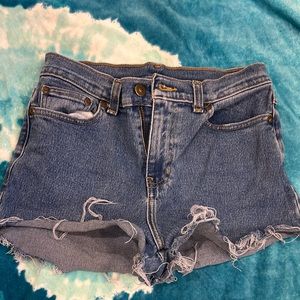 Blue Jean Shorts